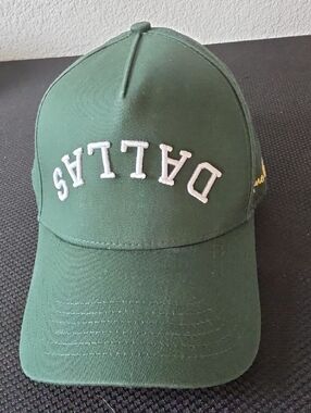 Dallas Embroidered Green Baseball Cap